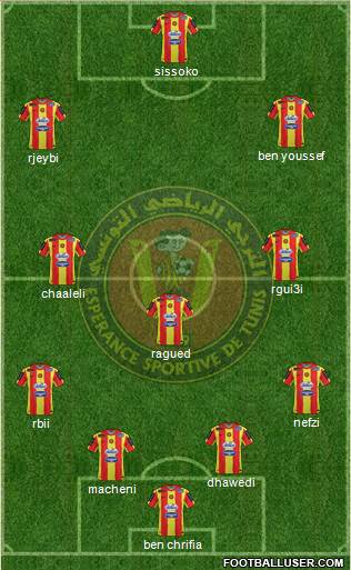 Espérance Sportive de Tunis Formation 2015