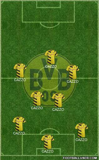 Borussia Dortmund Formation 2015