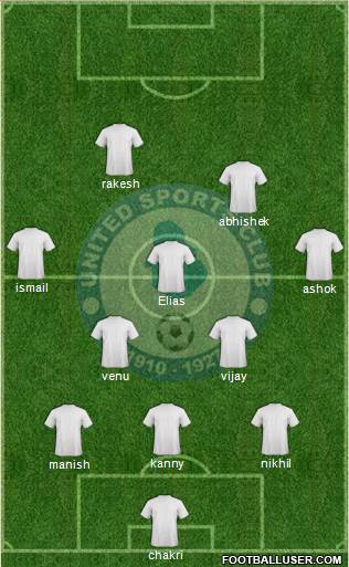United Sports Club Formation 2015