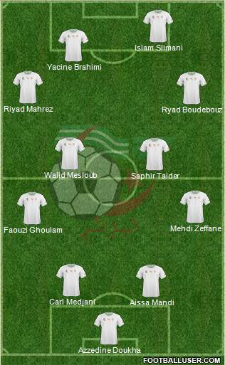 Algeria Formation 2015