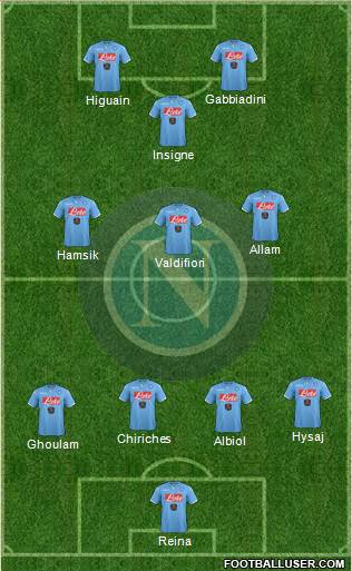Napoli Formation 2015
