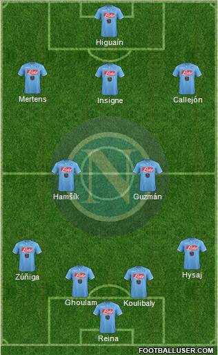 Napoli Formation 2015