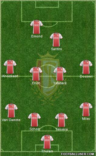R Standard de Liège Formation 2015