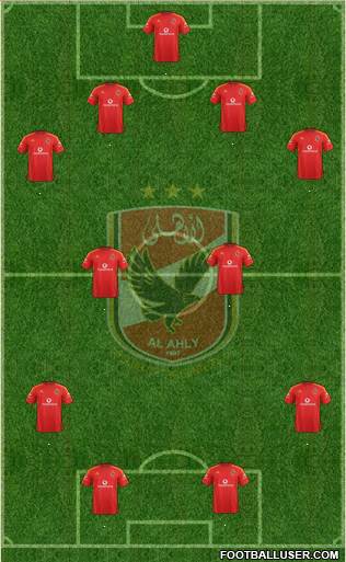 Al-Ahly Sporting Club Formation 2015
