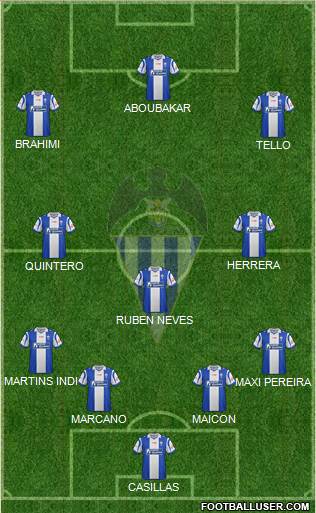 C.D. Alcoyano Formation 2015