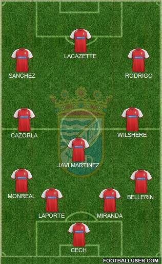Xerez C.D., S.A.D. Formation 2015