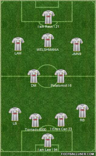 Burton Albion Formation 2015