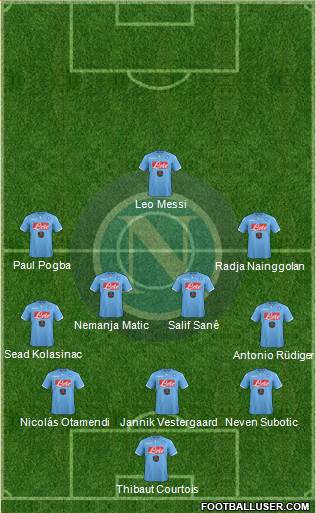 Napoli Formation 2015