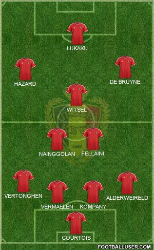 Belgium Formation 2015