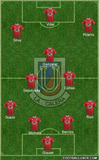 CD Unión La Calera S.A.D.P. Formation 2015