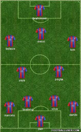 Crystal Palace Formation 2015