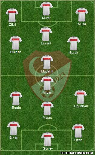 Turkey Formation 2015