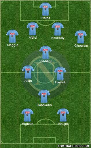 Napoli Formation 2015