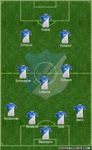 TSG 1899 Hoffenheim Formation 2015