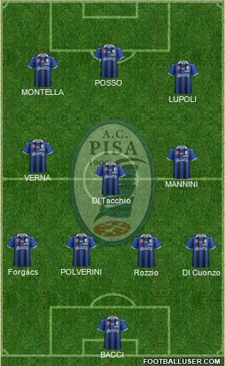 Pisa Formation 2015