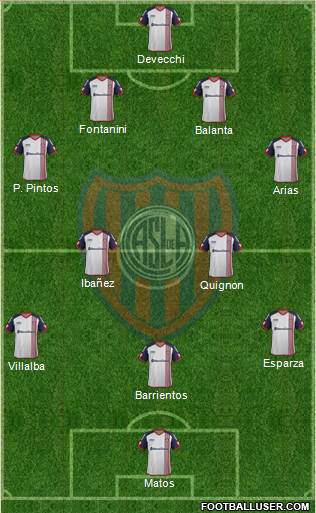 San Lorenzo de Almagro Formation 2015