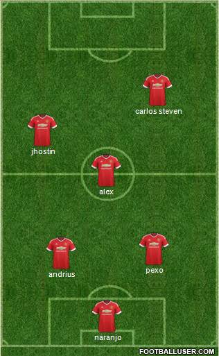Manchester United Formation 2015