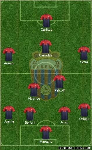 C.D. Eldense Formation 2015
