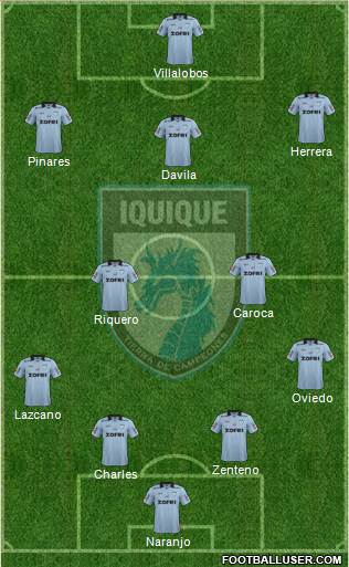 CD Municipal Iquique S.A.D.P. Formation 2015