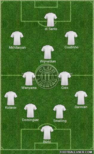 C Libertad Formation 2015
