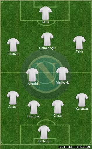 Napoli Formation 2015