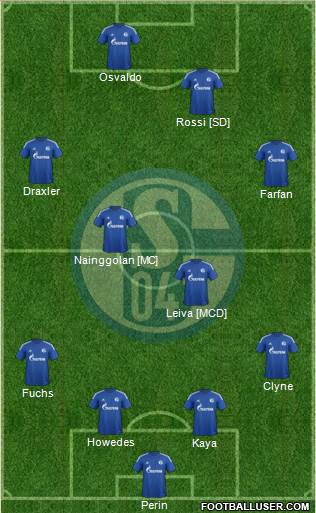 FC Schalke 04 Formation 2015