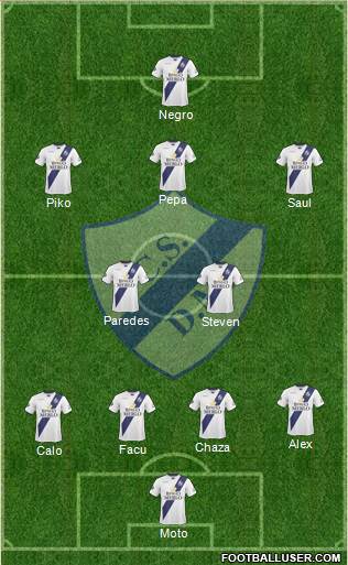 Deportivo Merlo Formation 2015