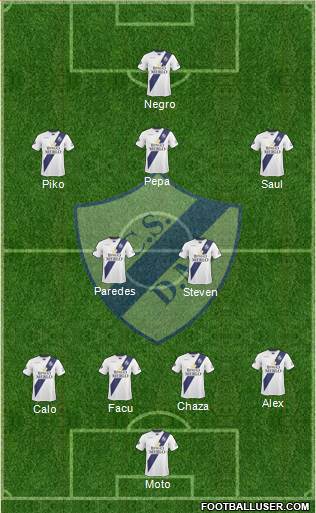 Deportivo Merlo football formation