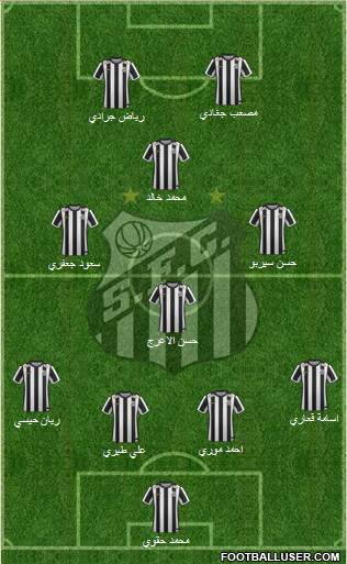 Santos FC Formation 2015