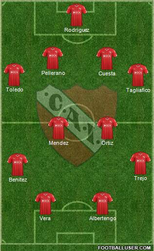Independiente Formation 2015