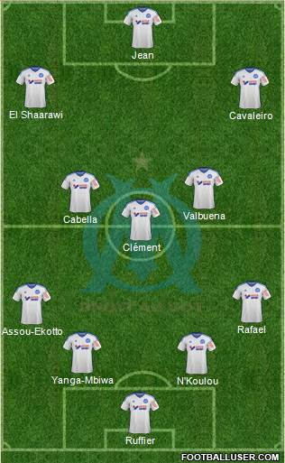 Olympique de Marseille Formation 2015