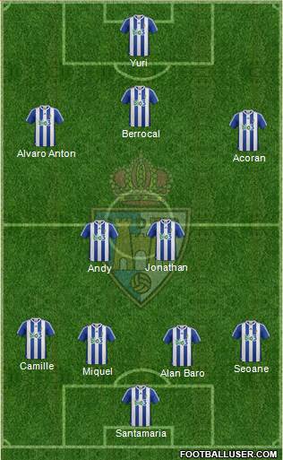 S.D. Ponferradina Formation 2015