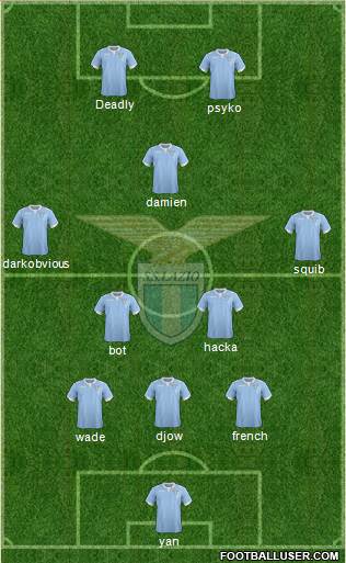 S.S. Lazio Formation 2015