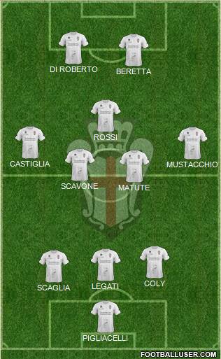 Pro Vercelli Formation 2015