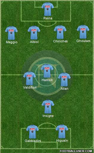 Napoli Formation 2015