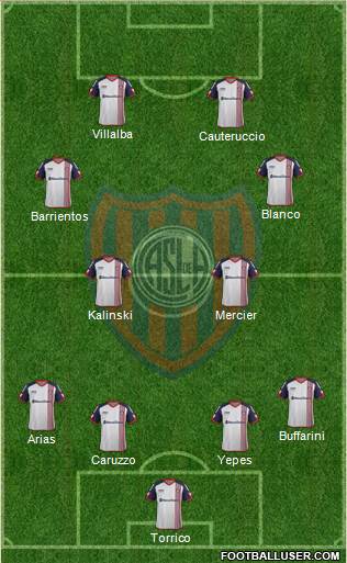 San Lorenzo de Almagro Formation 2015