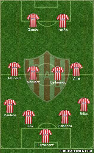 Unión de Santa Fe Formation 2015