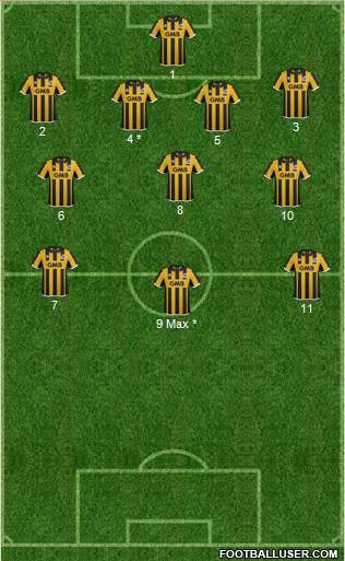 Port Vale Formation 2015
