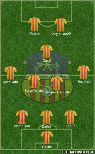 U.E. Sant Andreu Formation 2015