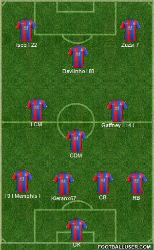 Crystal Palace Formation 2015