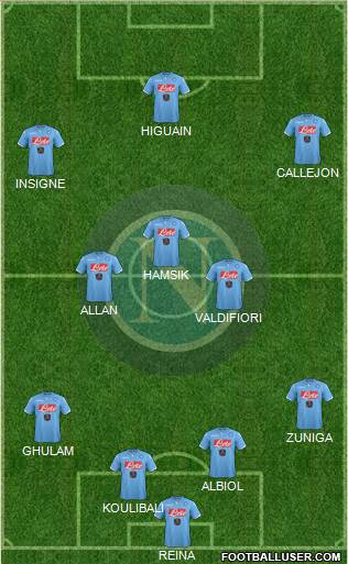 Napoli Formation 2015