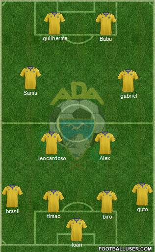 A.D. Alcorcón Formation 2015