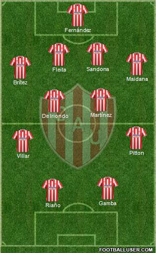 Unión de Santa Fe Formation 2015