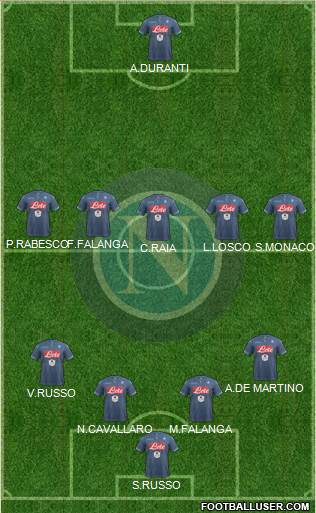 Napoli Formation 2015