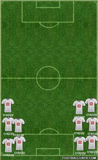 Derby County football formation