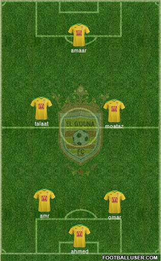 El Gouna FC Formation 2015