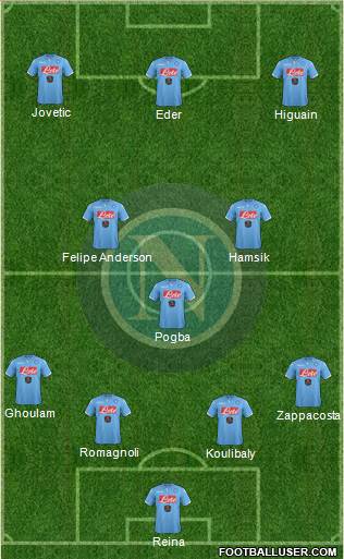 Napoli Formation 2015