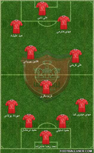 Persepolis Tehran Formation 2015