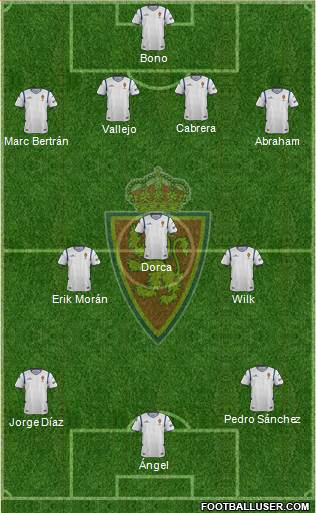 R. Zaragoza S.A.D. Formation 2015
