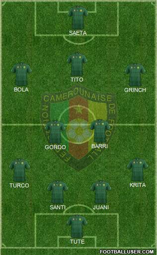 Cameroon Formation 2015